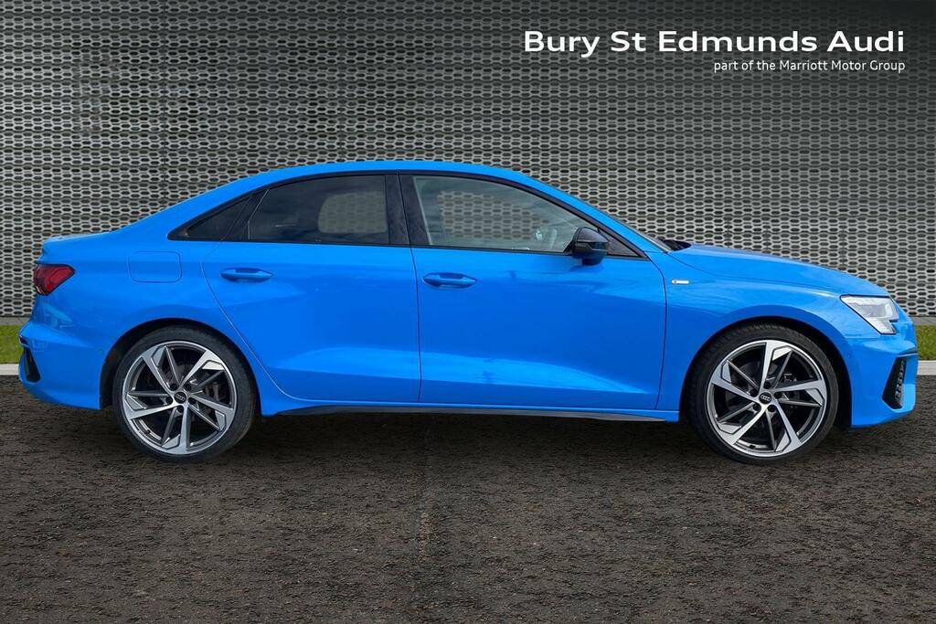 Audi A3 1.5 Tfsi 35 Edition 1 Saloon S Tronic E KS23LYZ Blue #4