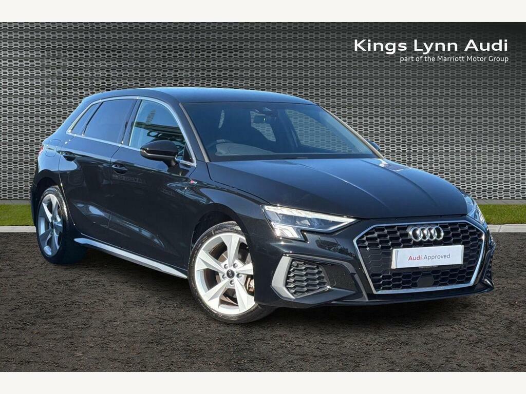 Audi A3 1.4 Tfsie 40 S Line Sportback Plug-in H Black