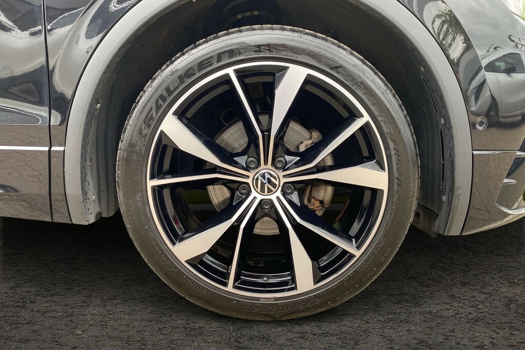 Volkswagen Tiguan 1.5 Tsi R-line Dsg Euro 6 Ss SB72BXE Black #5