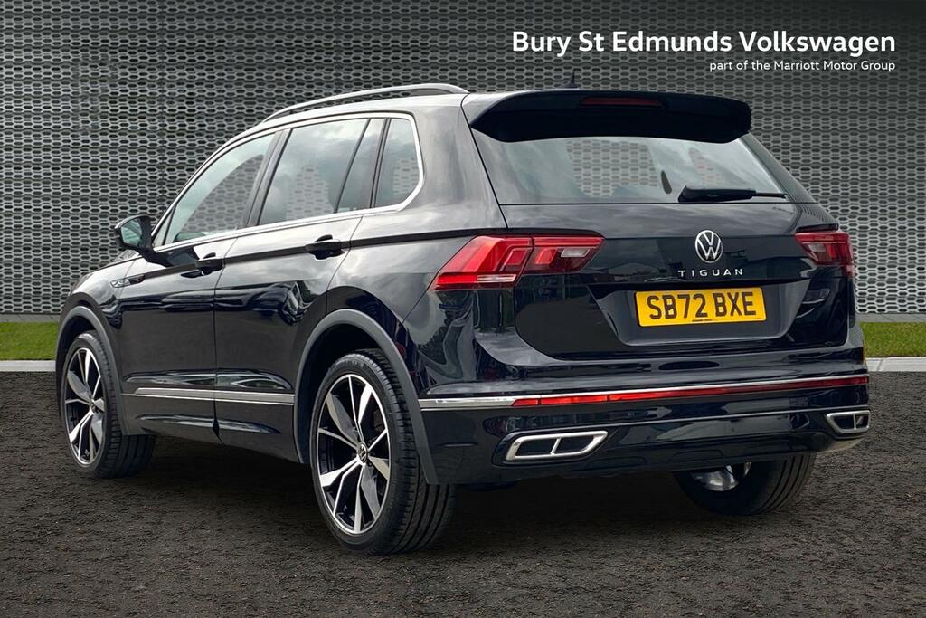 Volkswagen Tiguan 1.5 Tsi R-line Dsg Euro 6 Ss SB72BXE Black #3