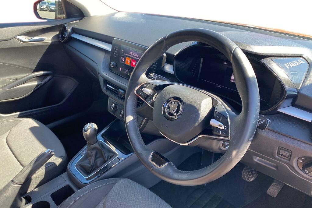 Skoda Fabia 1.0 Tsi Colour Edition Hatchback EF22KRK Orange #6