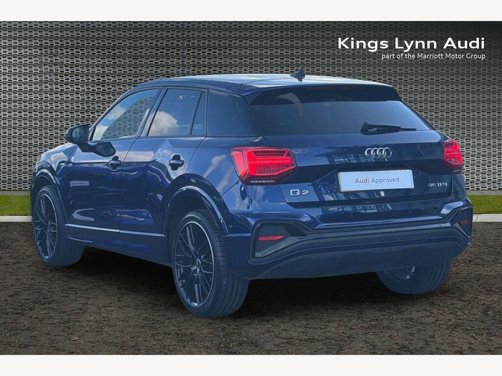 Audi Q2 1.5 Tfsi Cod 35 Black Edition Suv S Tro KY71GLZ Blue #3
