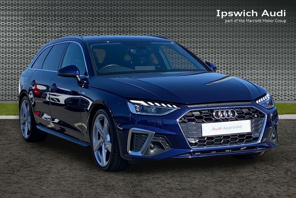 Audi A4 Avant 2.0 Tfsi 40 S Line Estate S Tronic Euro Blue