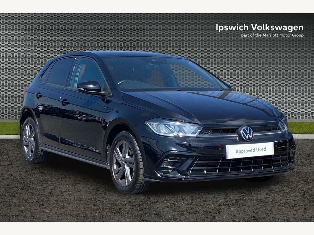 Volkswagen Polo 1.0 Tsi R-line Hatchback Dsg Euro 6 S Black