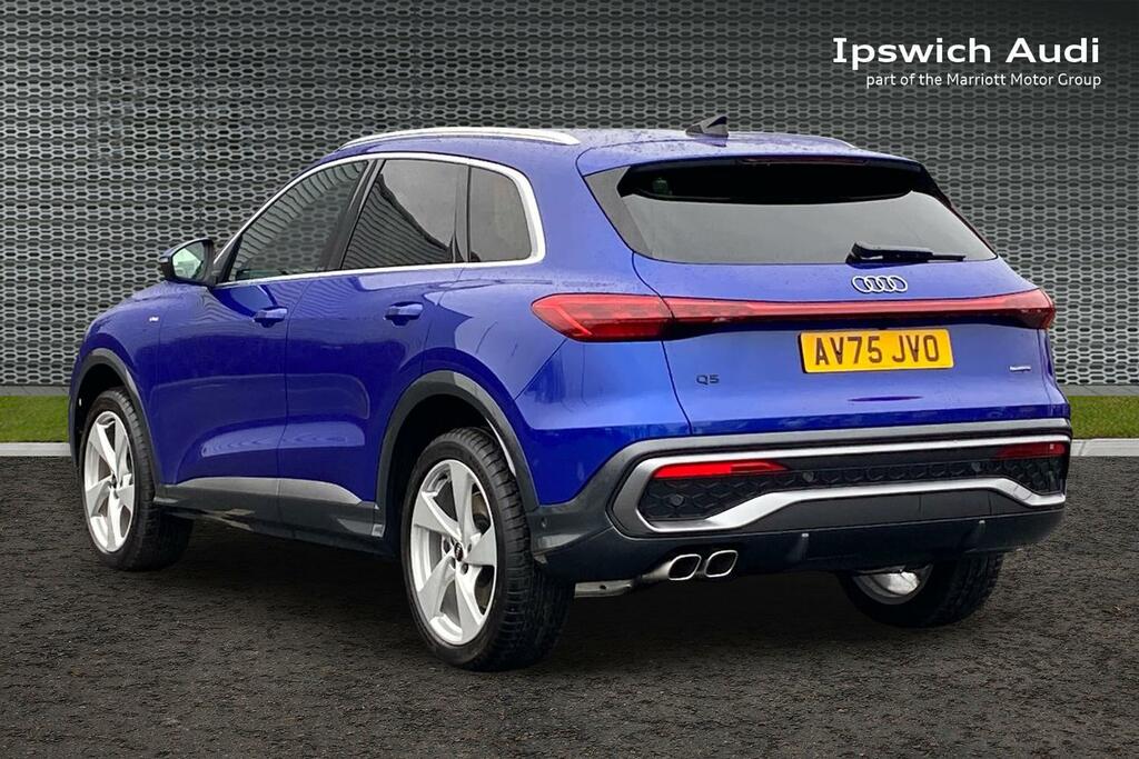 Audi Q5 2.0 Tdi S Line Suv S Tronic Quattro Eur AV75JVO Blue #3