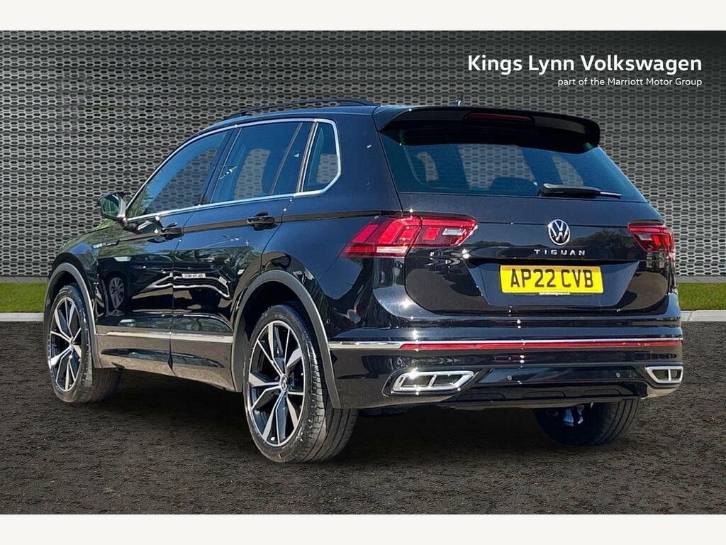 Volkswagen Tiguan 1.5 Tsi R-line Dsg Euro 6 Ss AP22CVB Black #3