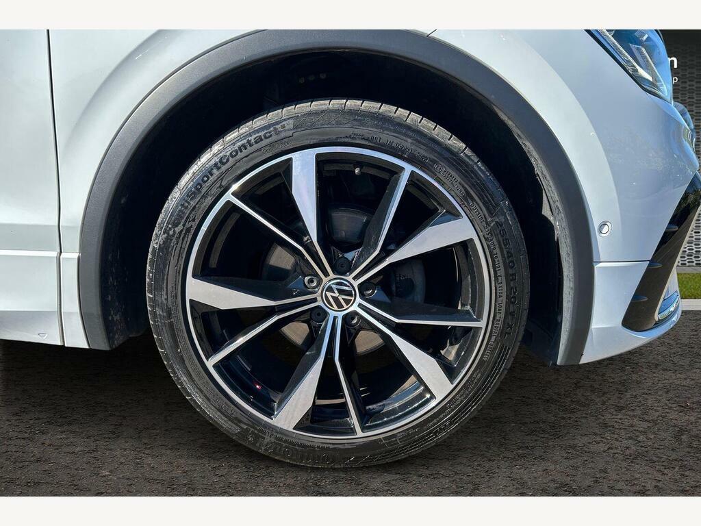 Volkswagen Tiguan 1.5 Tsi R-line Dsg Euro 6 Ss MK23VEW White #5