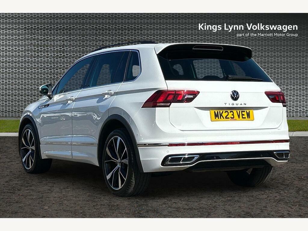 Volkswagen Tiguan 1.5 Tsi R-line Dsg Euro 6 Ss MK23VEW White #3