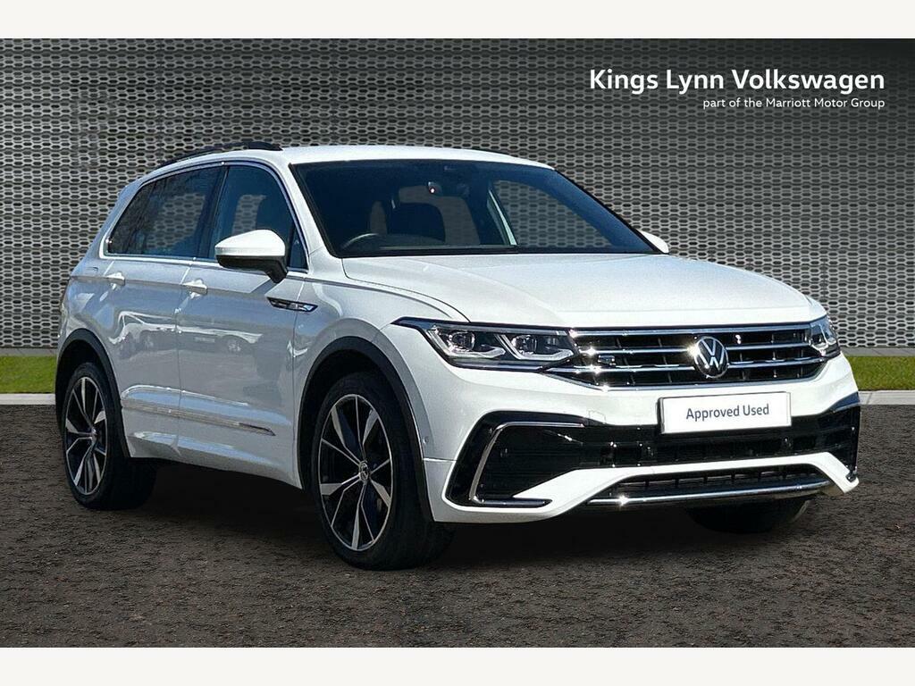 Volkswagen Tiguan 1.5 Tsi R-line Dsg Euro 6 Ss White