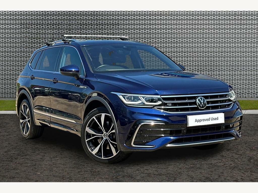 Volkswagen Tiguan Allspace 2.0 Tsi R-line Suv Dsg 4Motion Euro 6 Blue