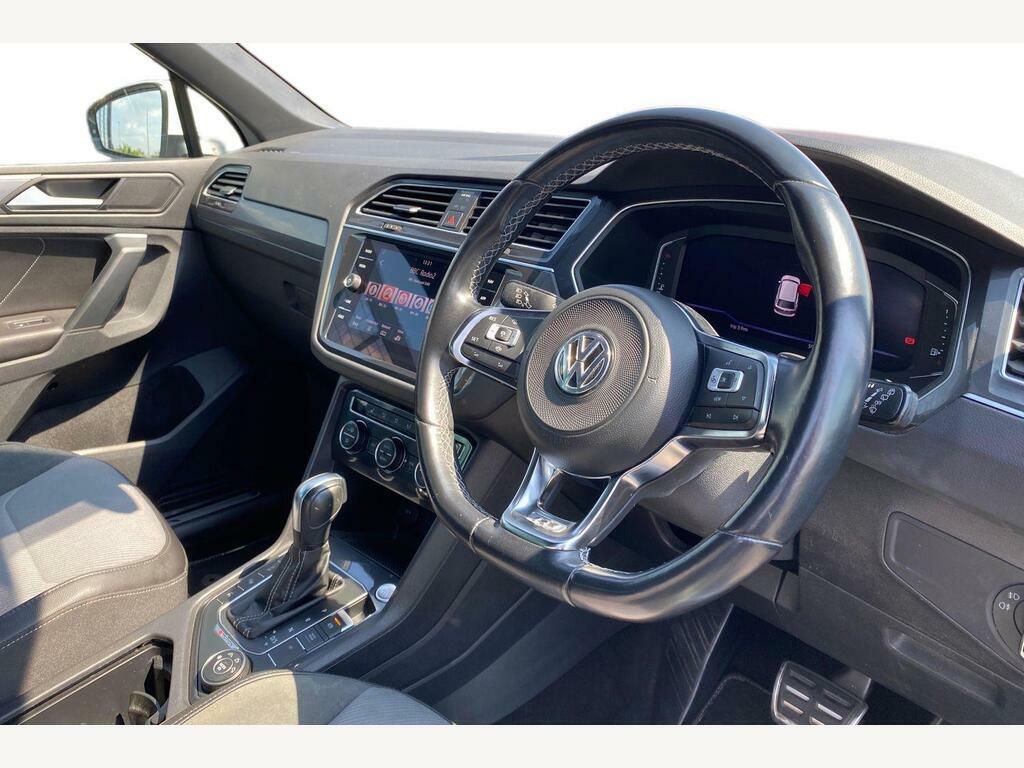 Volkswagen Tiguan 2.0 Tdi R-line Tech Dsg 4Motion Euro 6 Ss MJ69VXR White #6
