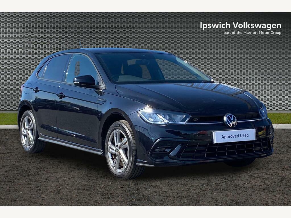 Volkswagen Polo 1.0 Tsi R-line Hatchback Euro 6 Black