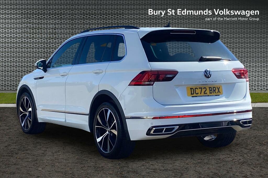 Volkswagen Tiguan 1.5 Tsi R-line Dsg Euro 6 Ss DC72BRX White #3