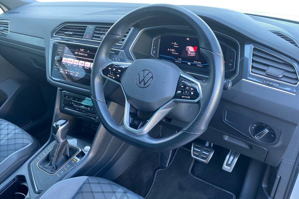 Volkswagen Tiguan 1.5 Tsi R-line Dsg Euro 6 Ss DC72BRX White #6