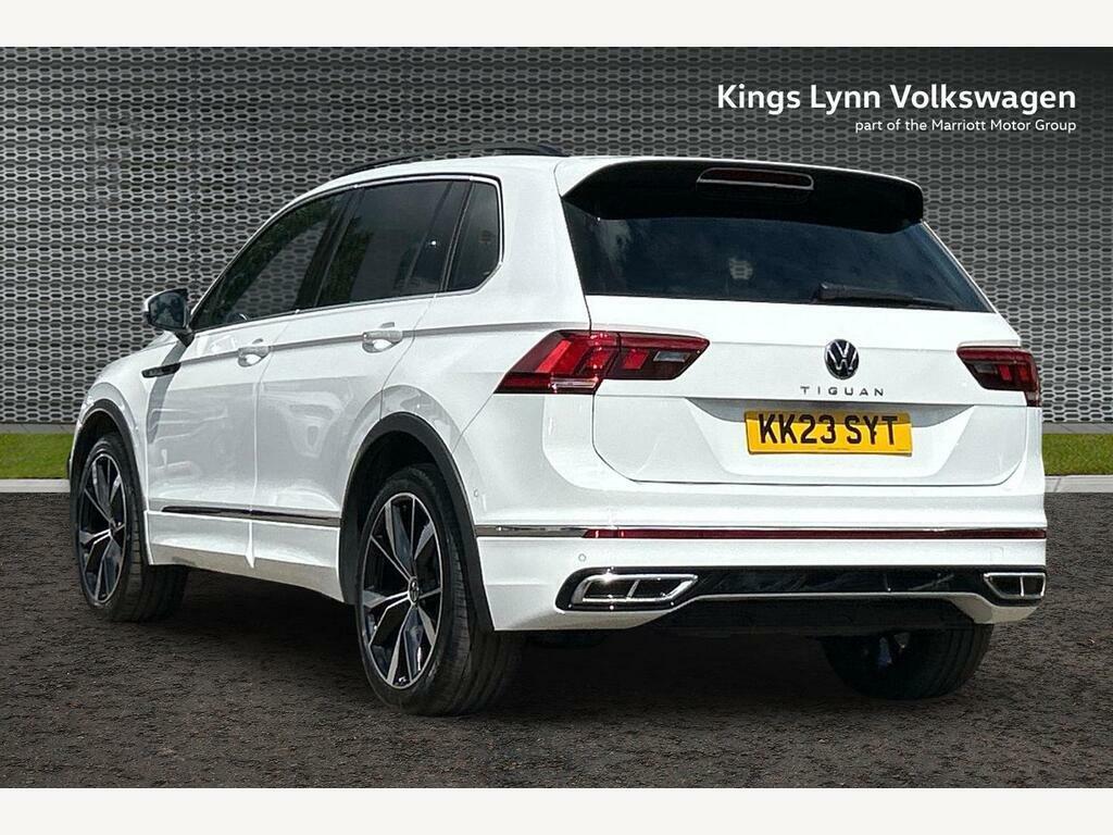 Volkswagen Tiguan 1.5 Tsi R-line Dsg Euro 6 Ss KK23SYT White #3