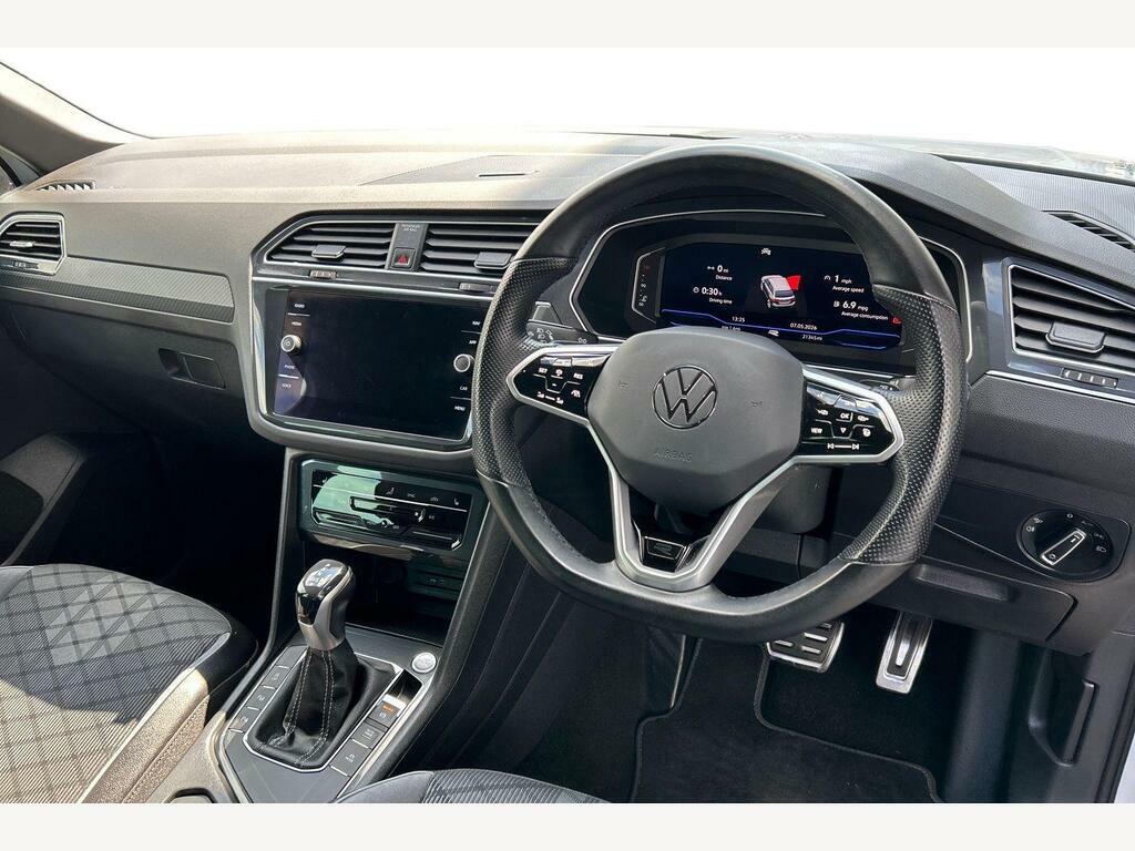 Volkswagen Tiguan 1.5 Tsi R-line Dsg Euro 6 Ss KK23SYT White #6