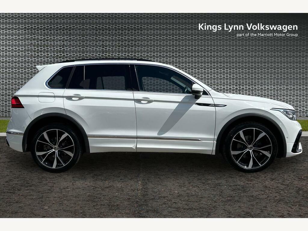 Volkswagen Tiguan 1.5 Tsi R-line Dsg Euro 6 Ss KK23SYT White #4