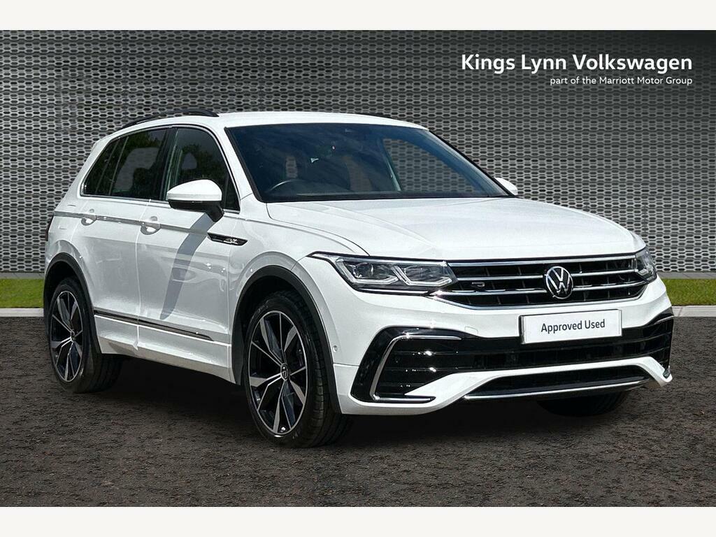 Volkswagen Tiguan 1.5 Tsi R-line Dsg Euro 6 Ss White
