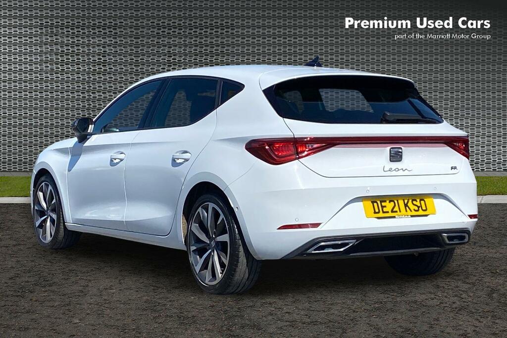 Seat Leon 1.5 Tsi Evo Fr Sport Euro 6 Ss DE21KSO White #3