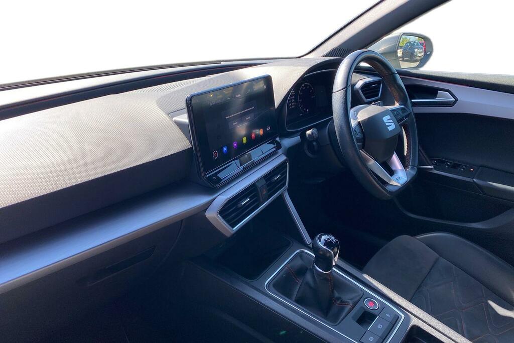 Seat Leon 1.5 Tsi Evo Fr Sport Euro 6 Ss DE21KSO White #2