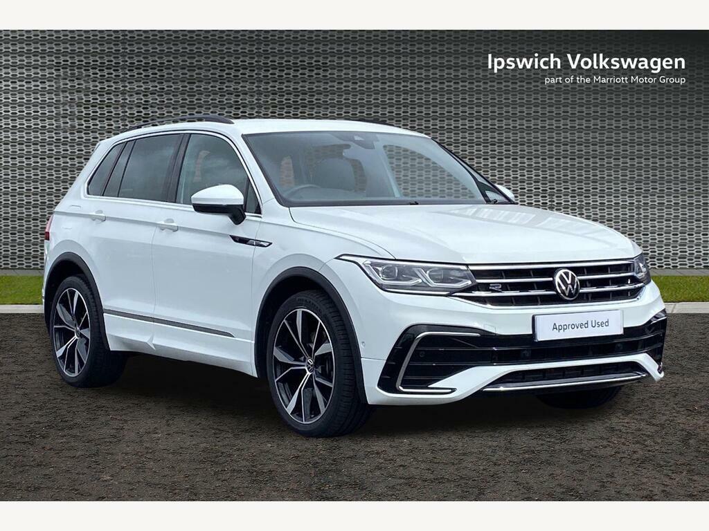 Volkswagen Tiguan 2.0 Tsi R-line Dsg 4Motion Euro 6 Ss White