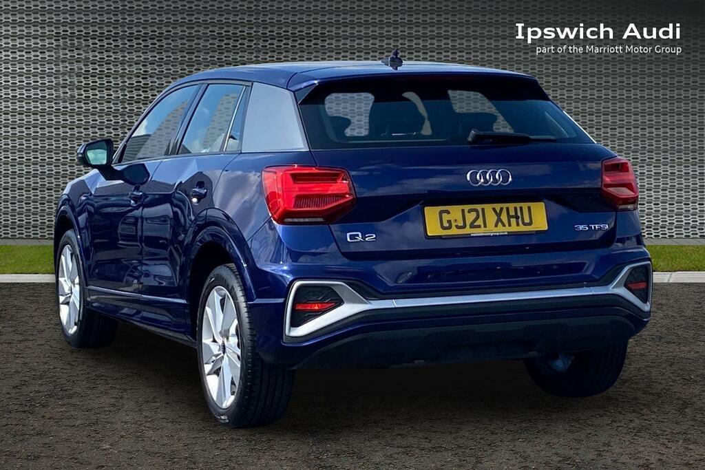 Audi Q2 1.5 Tfsi Cod 35 S Line Suv S Tronic Eur GJ21XHU Blue #3