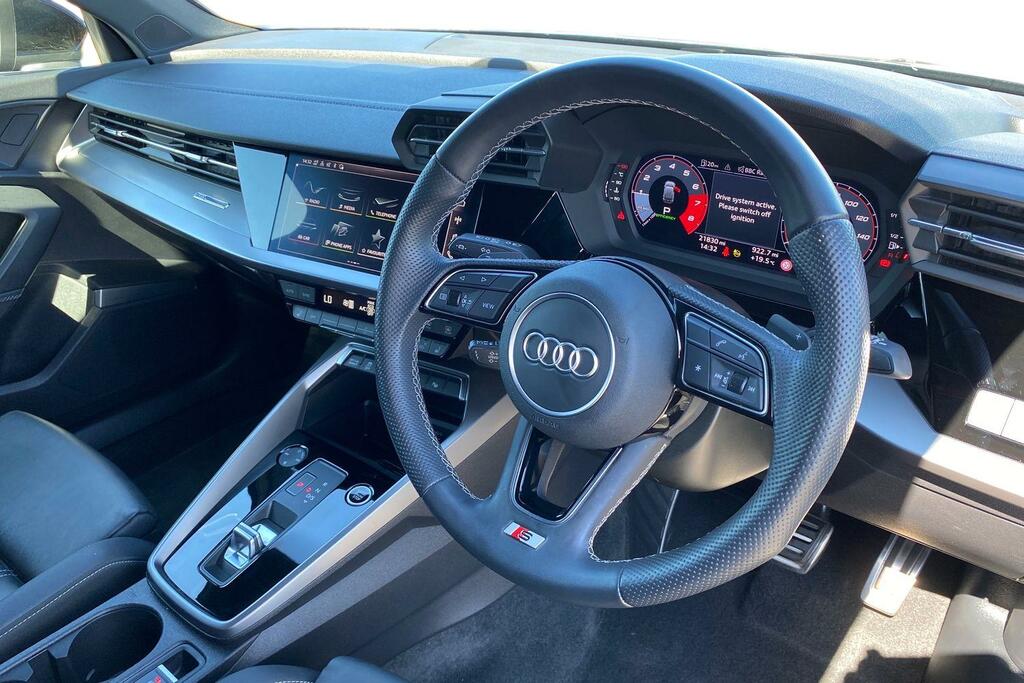 Audi A3 1.5 Tfsi 35 S Line Sportback S Tronic E KO73OZM Black #6