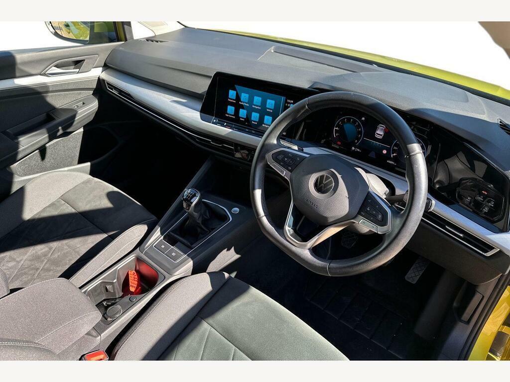 Volkswagen Golf 1.0 Tsi Life Hatchback Euro 6 S AO71SOH Yellow #6