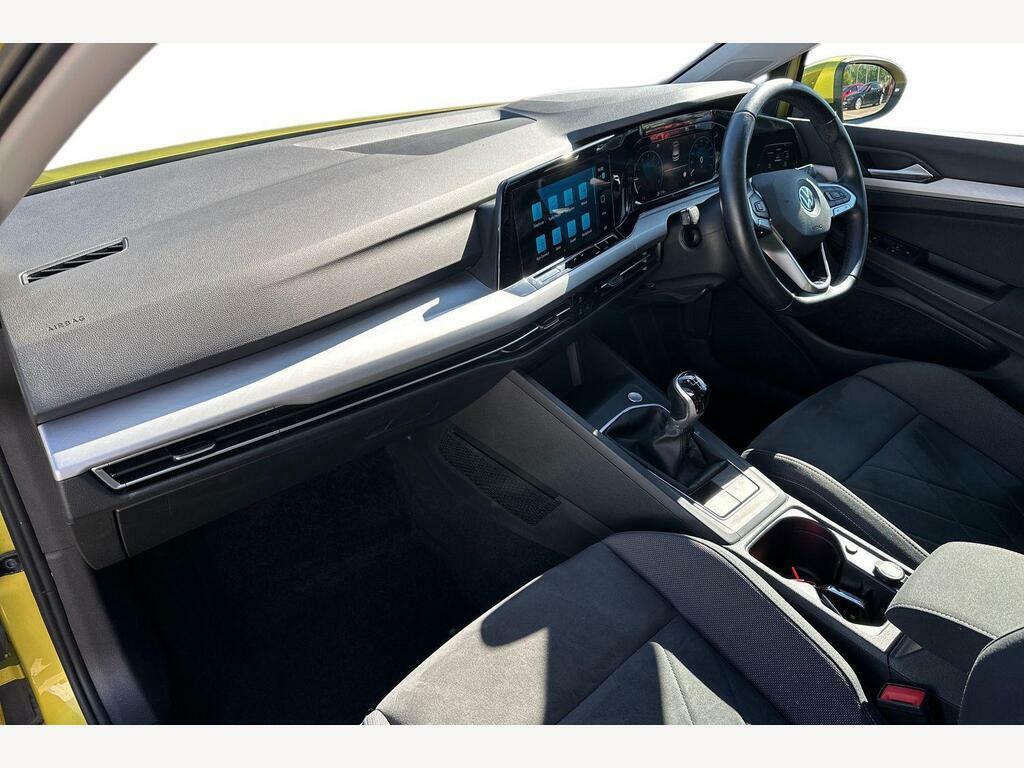 Volkswagen Golf 1.0 Tsi Life Hatchback Euro 6 S AO71SOH Yellow #2