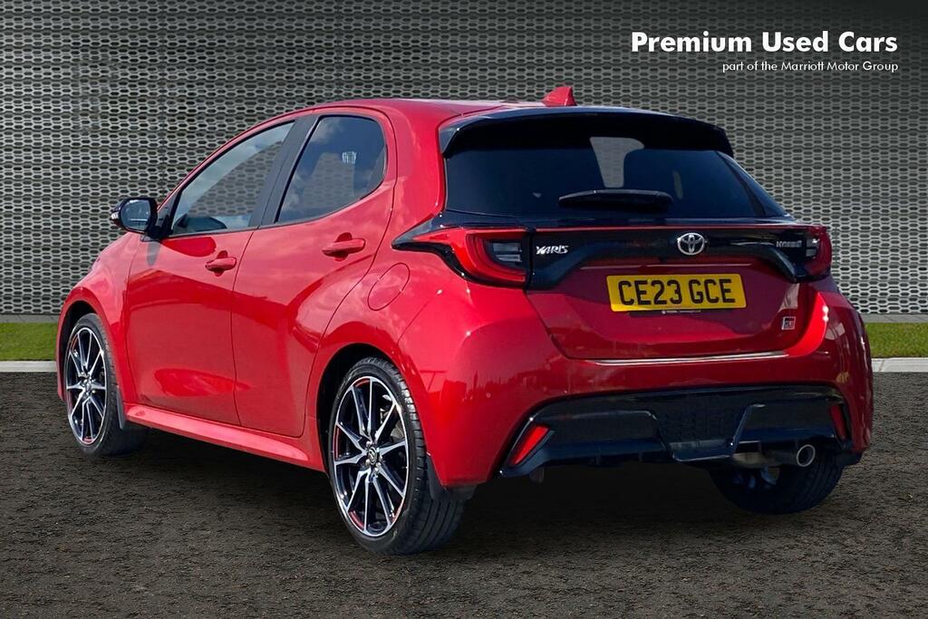 Toyota Yaris 1.5 Vvt-h Gr Sport Hatchback Hybrid E-c CE23GCE Red #3