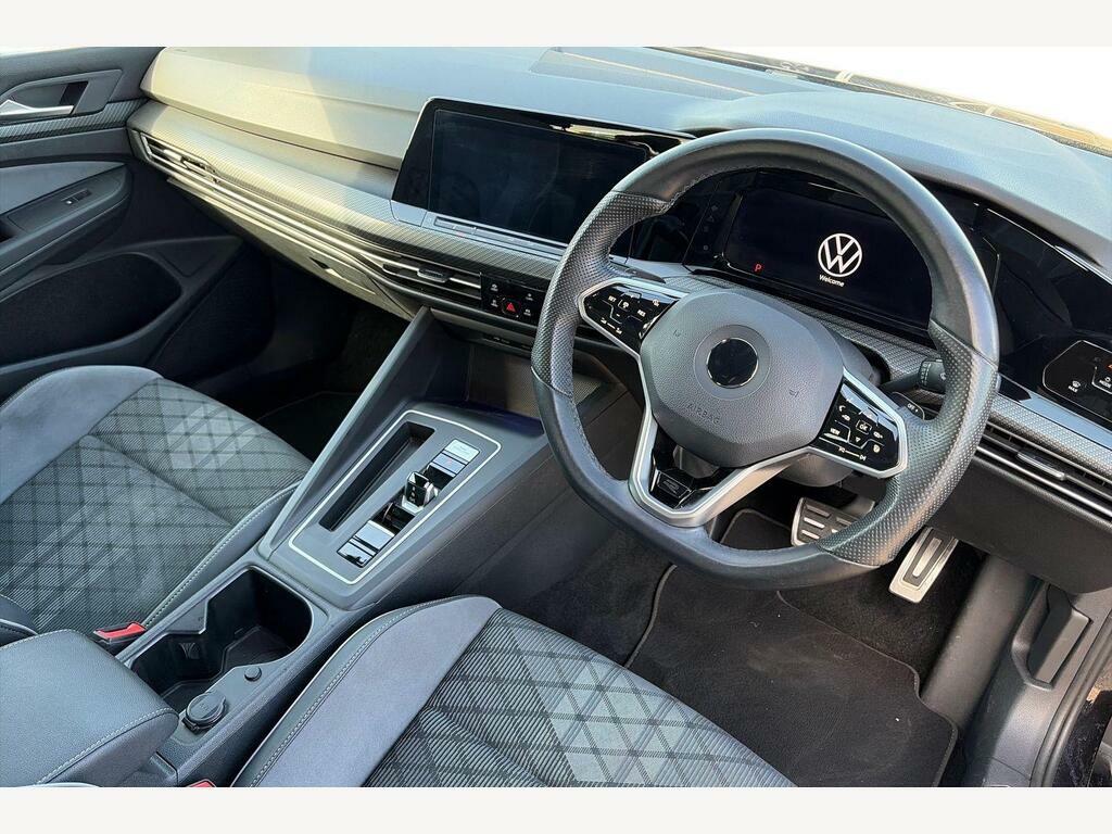 Volkswagen Golf 1.5 Etsi Mhev R-line Hatchback Hybrid D AO21OZB Black #6