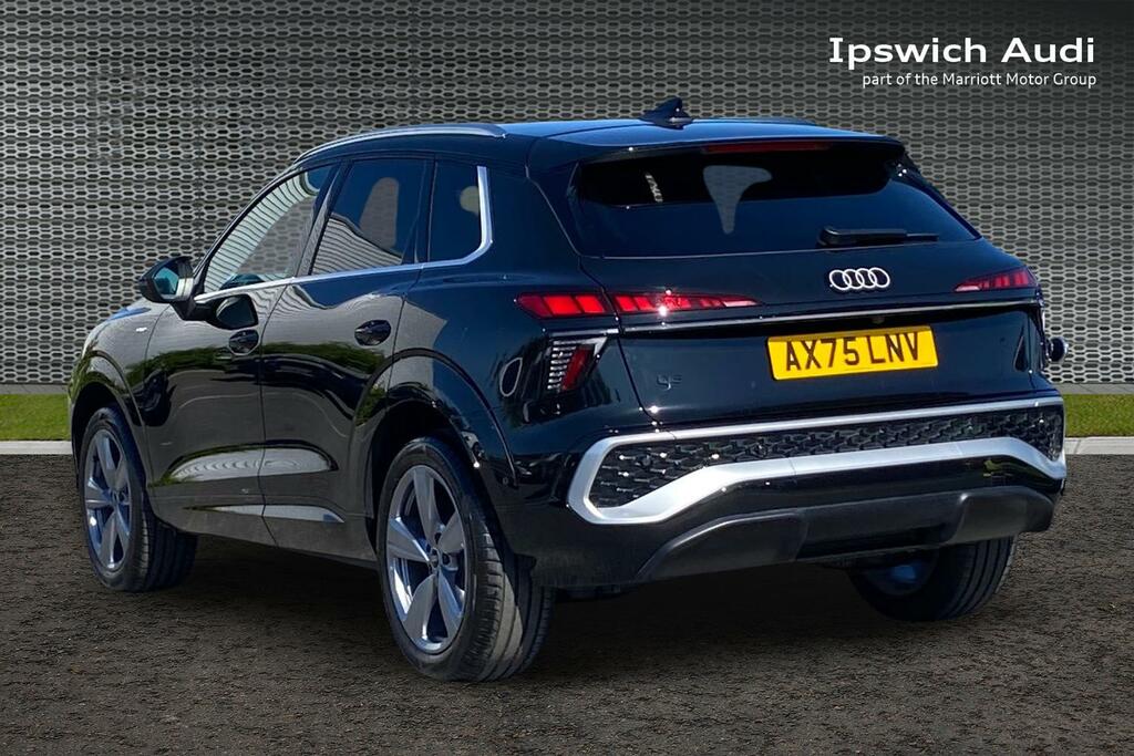 Audi Q3 1.5 Tfsi S Line Suv S Tronic Euro 6 S AX75LNV Black #3
