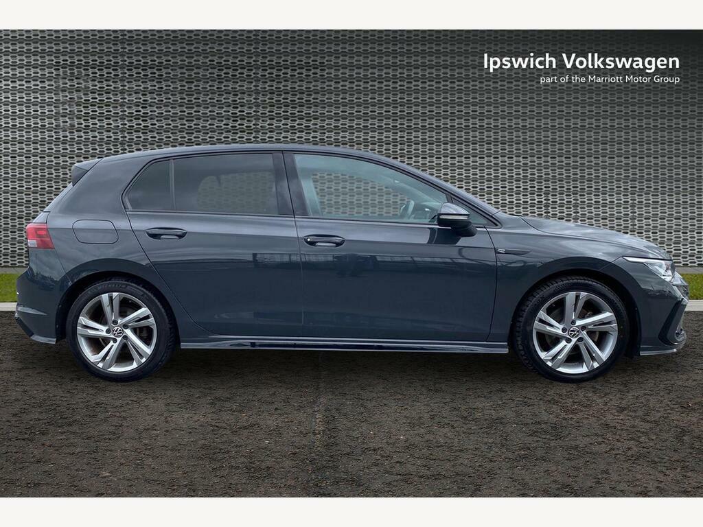Volkswagen Golf 1.5 Etsi Mhev R-line Hatchback Hybrid D BV23VPM Grey #4