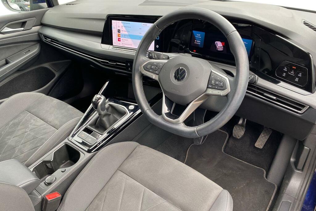 Volkswagen Golf 1.5 Tsi Style Hatchback Euro 6 AV72HDK Blue #6