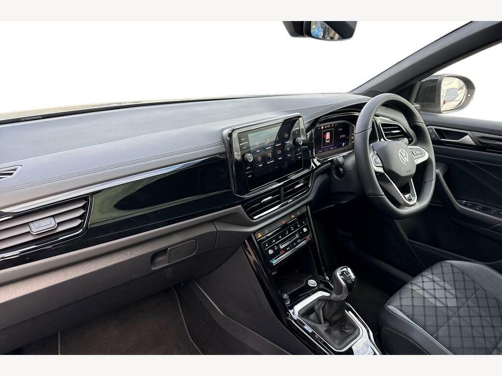 Volkswagen T-Roc 1.5 Tsi Black Edition Plus Suv E AX75FFW Silver #2