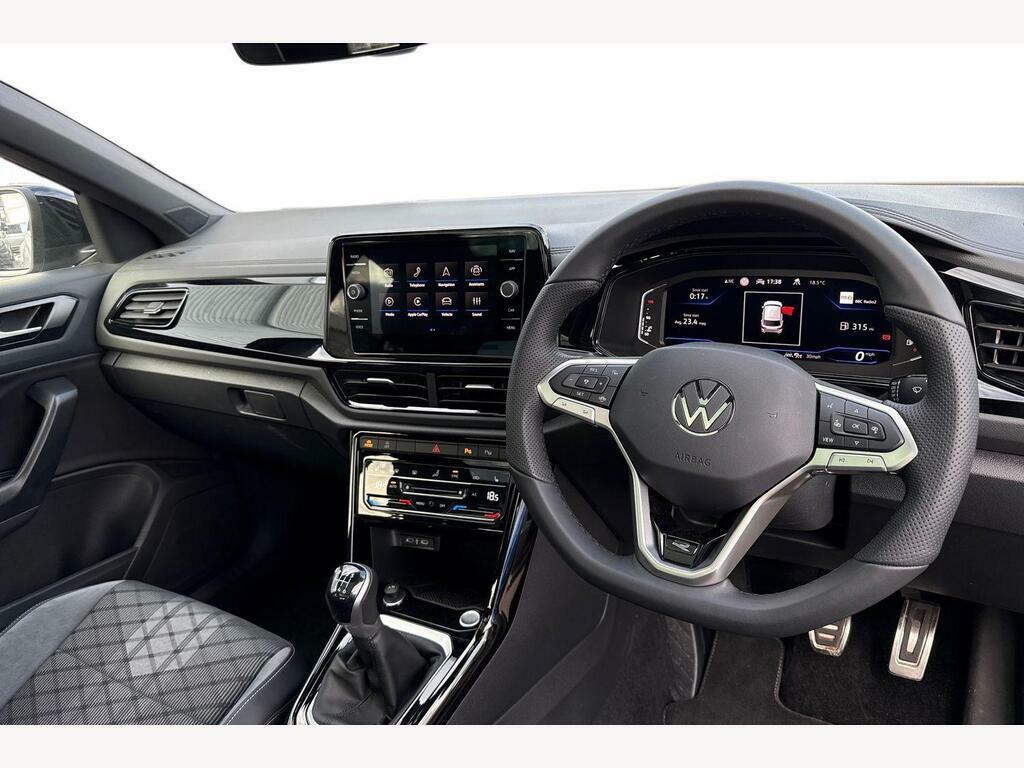 Volkswagen T-Roc 1.5 Tsi Black Edition Plus Suv E AX75FFW Silver #6