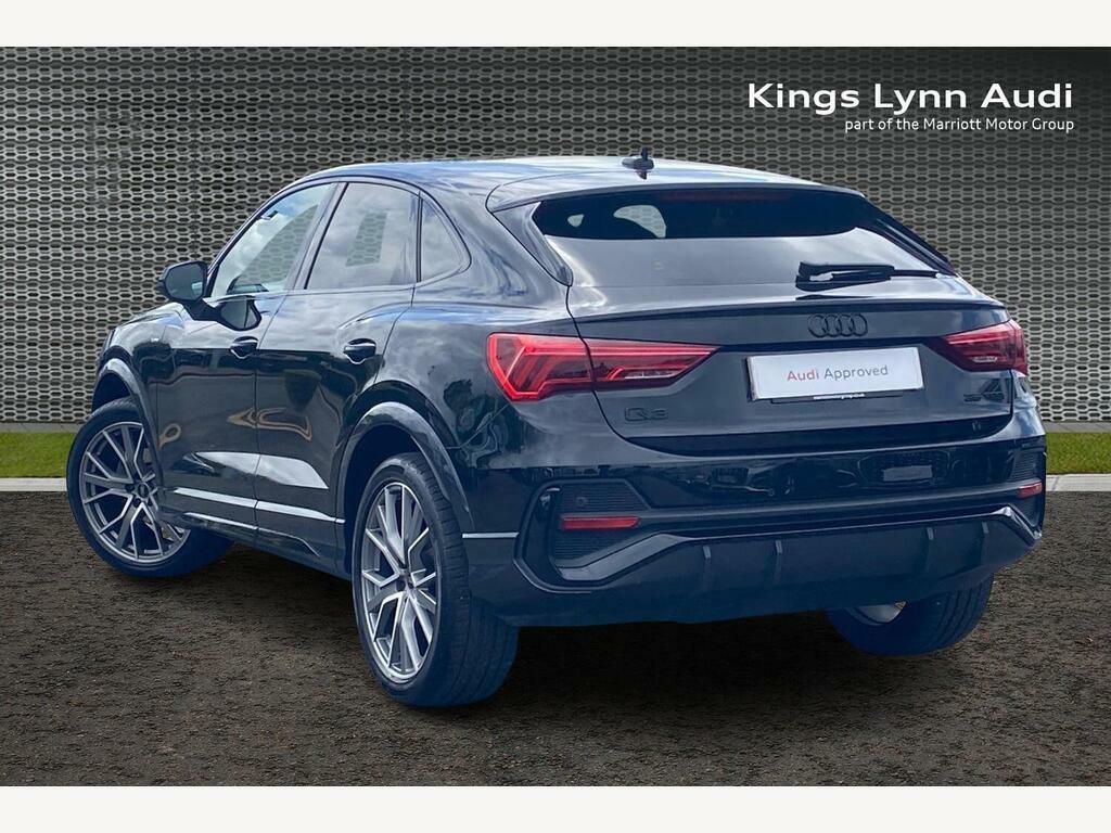 Audi Q3 1.5 Tfsi Cod 35 Black Edition Sportback AO24YSM Black #3