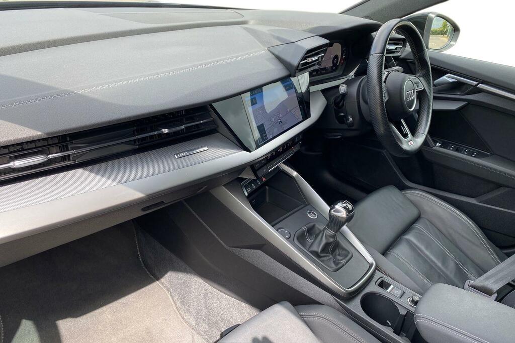 Audi A3 1.0 Tfsi 30 S Line Sportback Eur SH21YKE Black #2