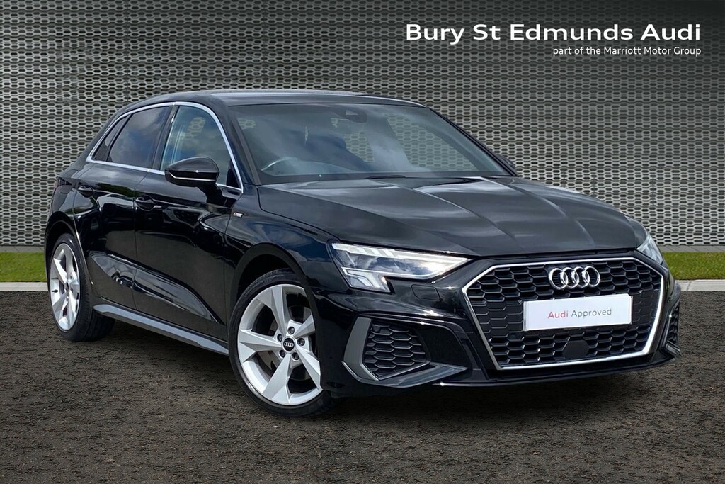 Audi A3 1.0 Tfsi 30 S Line Sportback Eur Black
