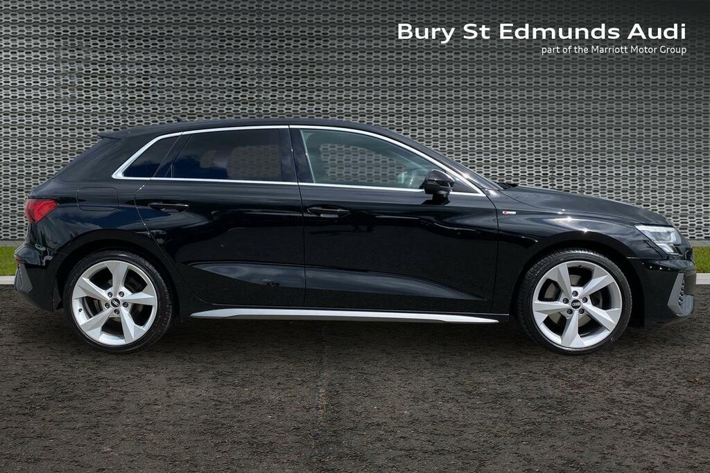 Audi A3 1.0 Tfsi 30 S Line Sportback Eur SH21YKE Black #4