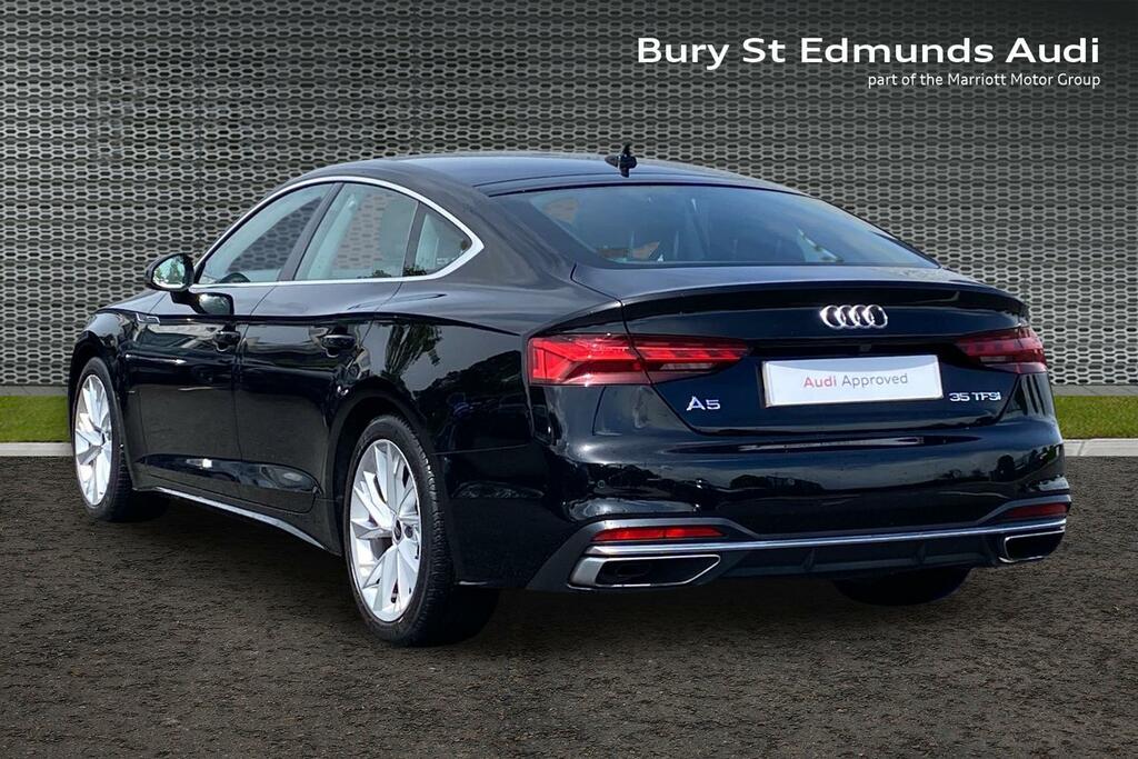 Audi A5 2.0 Tfsi 35 Sport Sportback S Tronic Eu YD24CDZ Black #3