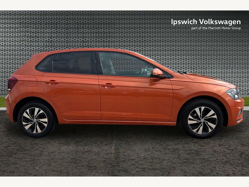 Volkswagen Polo 1.0 Evo Match Hatchback Euro 6 AX70AXH Orange #4