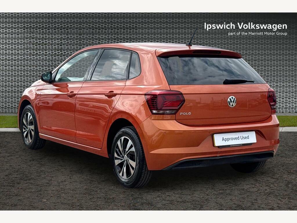 Volkswagen Polo 1.0 Evo Match Hatchback Euro 6 AX70AXH Orange #3