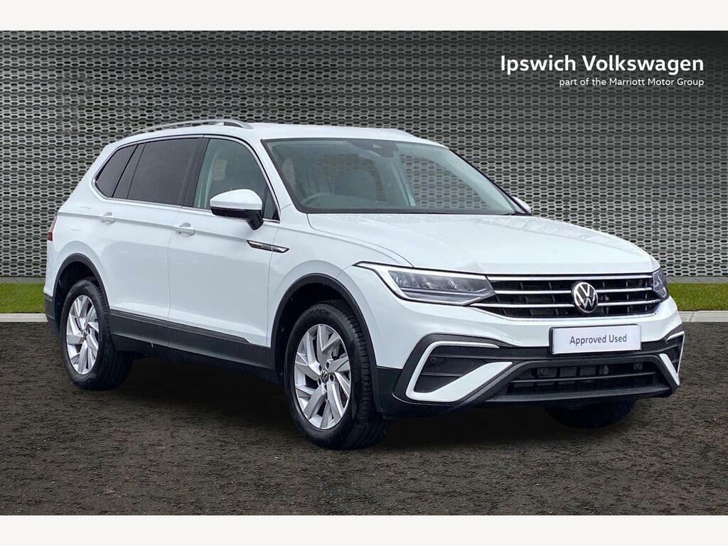 Volkswagen Tiguan Allspace 1.5 Tsi Life Suv Dsg Euro 6 Ss 150 White