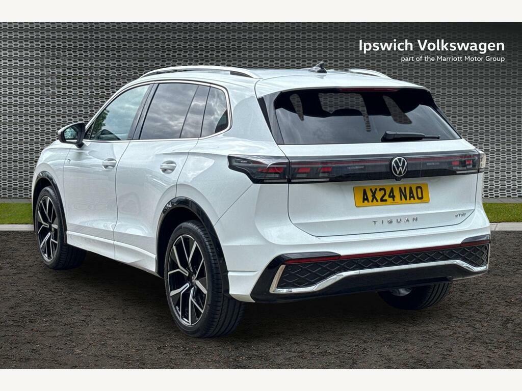 Volkswagen Tiguan 1.5 Etsi Mhev R-line Dsg Euro 6 Ss White #3