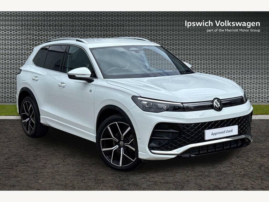 Volkswagen Tiguan 1.5 Etsi Mhev R-line Dsg Euro 6 Ss White