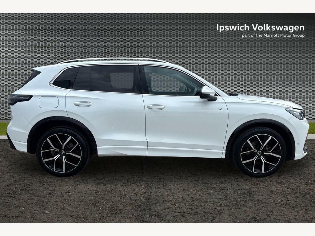Volkswagen Tiguan 1.5 Etsi Mhev R-line Dsg Euro 6 Ss White #4