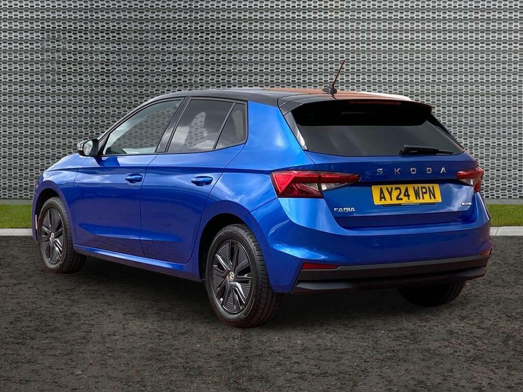 Skoda Fabia 1.0 Tsi Colour Edition Hatchback Dsg Eu AY24WPN Blue #3
