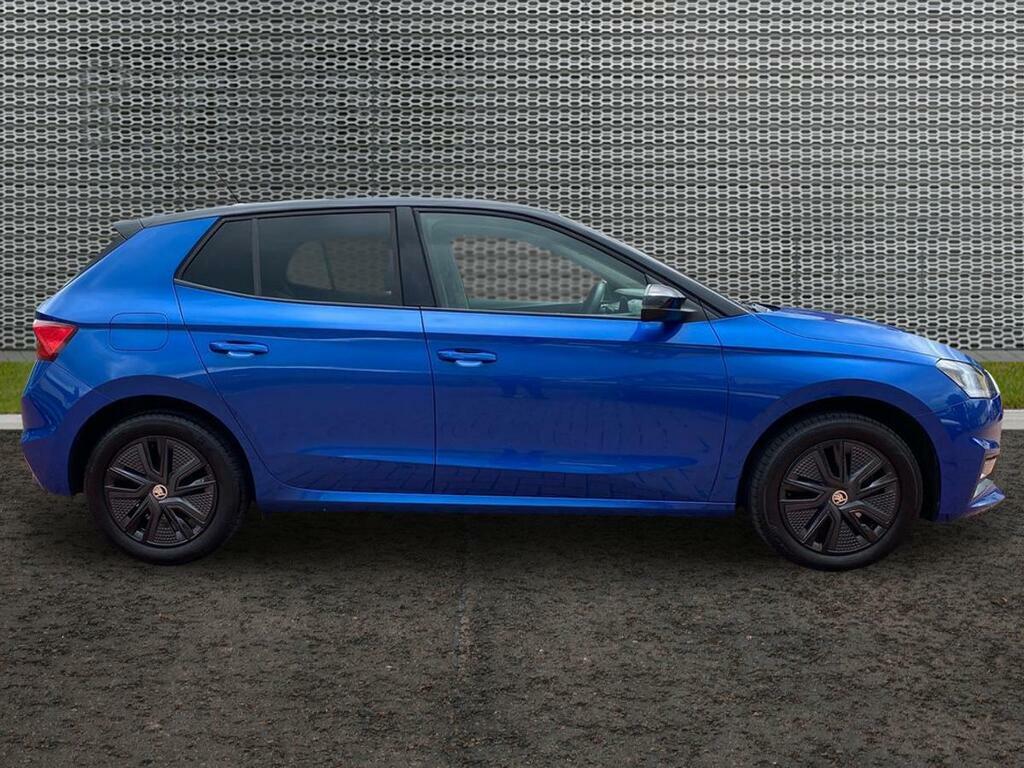 Skoda Fabia 1.0 Tsi Colour Edition Hatchback Dsg Eu AY24WPN Blue #4