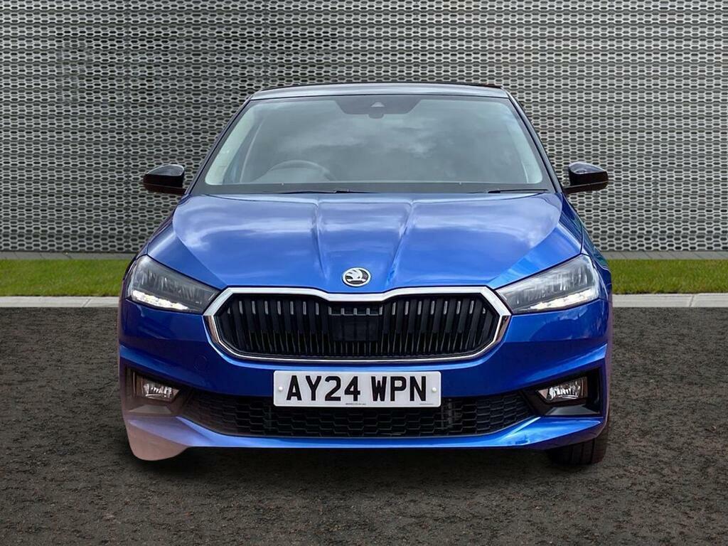 Skoda Fabia 1.0 Tsi Colour Edition Hatchback Dsg Eu AY24WPN Blue #6